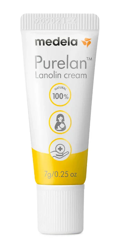 Medela Purelan 37g Crema per Capezzoli alla Lanolina Sollievo Rapido per Capezzoli Doloranti e