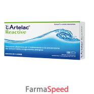 artelac reactive soluzione oftalmica  20 unita' monodose da 0,5 ml