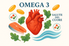 Omega 3, i benefici per il colesterolo e la salute del cuore