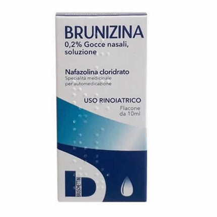 BRUNIZINA 0,2% GOCCE NASALI, SOLUZIONE 1 FLACONE DA 10 ML