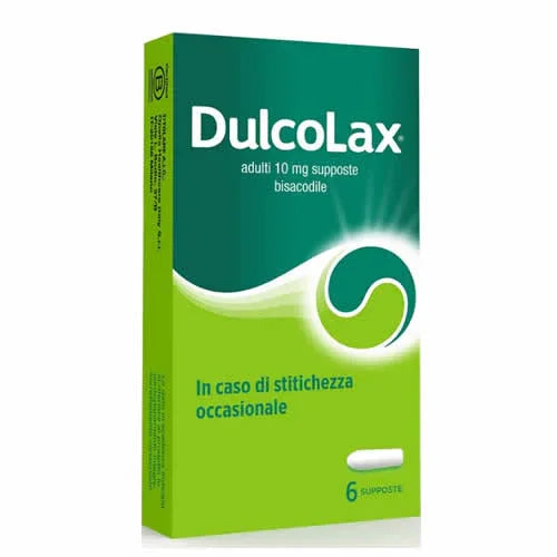 DULCOLAX ADULTI 10 MG SUPPOSTE 6 SUPPOSTE - Farmaspeed