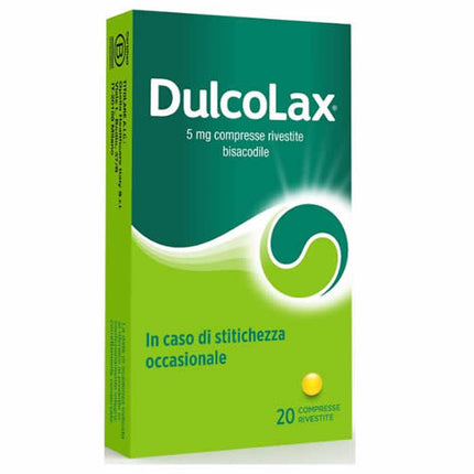 DULCOLAX 5 MG COMPRESSE RIVESTITE 20 COMPRESSE RIVESTITE