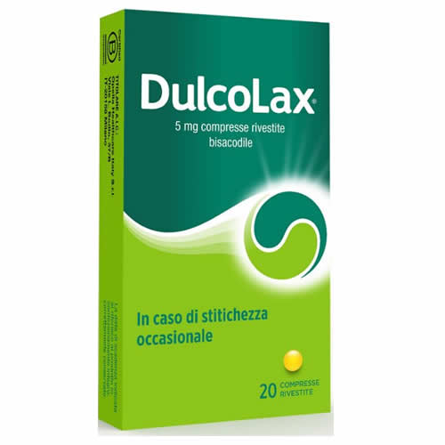 DULCOLAX 5 MG COMPRESSE RIVESTITE 20 COMPRESSE RIVESTITE