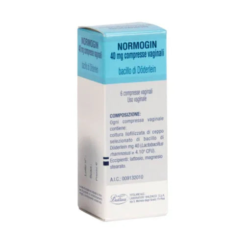 NORMOGIN - 40 MG 6 COMPRESSE VAGINALI - Farmaspeed