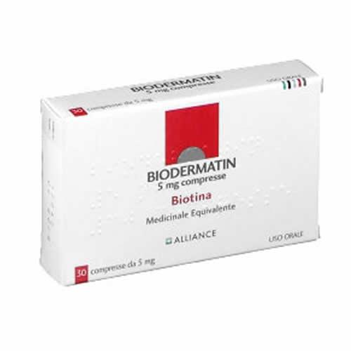 BIODERMATIN 5 MG 30 COMPRESSE - Farmaspeed