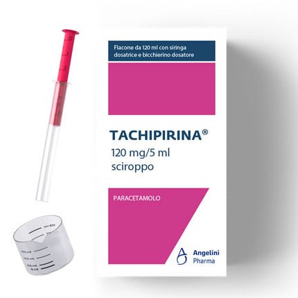 TACHIPIRINA 120 mg/5 ml sciroppo
