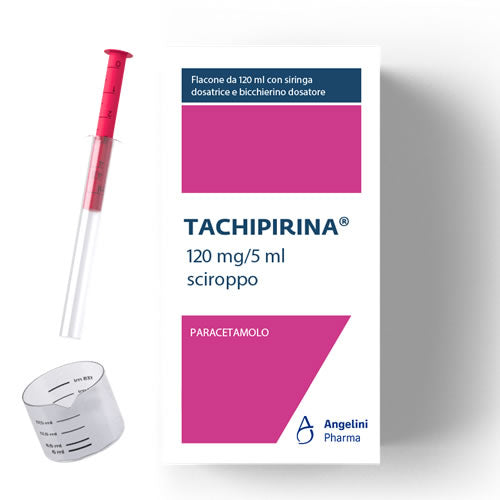 TACHIPIRINA 120 mg/5 ml sciroppo