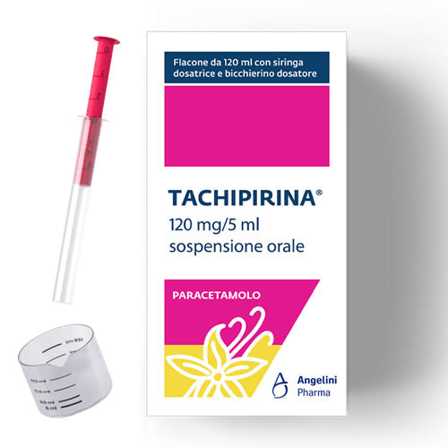 TACHIPIRINA 120 mg/5ml sospensione orale