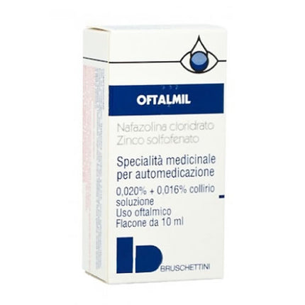 OFTALMIL 0,020% + 0,016% COLLIRIO SOLUZIONE FLACONE DA 10 ML