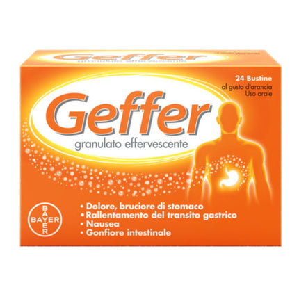 GEFFER GRANULATO EFFERVESCENTE 24 BUSTINE DA 5 G