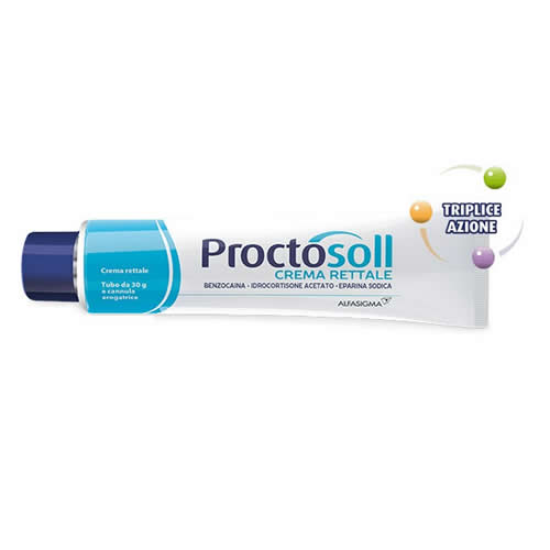 PROCTOSOLL RECTAL CREAM 30G TUBE DISPENSING CANNULA