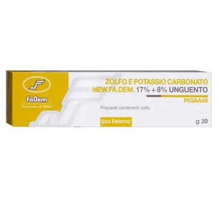 ZOLFO E POTASSIO CARBONATO 