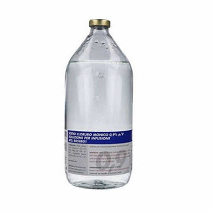 SODIO CLORURO EUROS 0,9% SOLUZIONE PER INFUSIONE 1 SACCA CLEAR-FLEX DA 500 ML