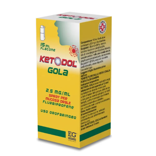 LISOMUCIL GOLA 0.25% SPRAY FOR ORAL MUCOSA 15 ML BOTTLE