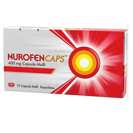 NUROFENCAPS 400 MG CAPSULE MOLLI 10 CAPSULE IN BLISTER PVC/PVDC/AL - Farmaspeed