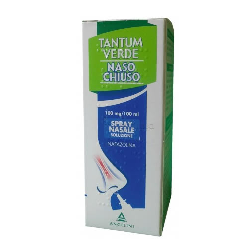 TANTUM VERDE NASO CHIUSO 1 MG/ML SPRAY NASALE SOLUZIONE 1 FLACONE IN VETRO DA 15 ML