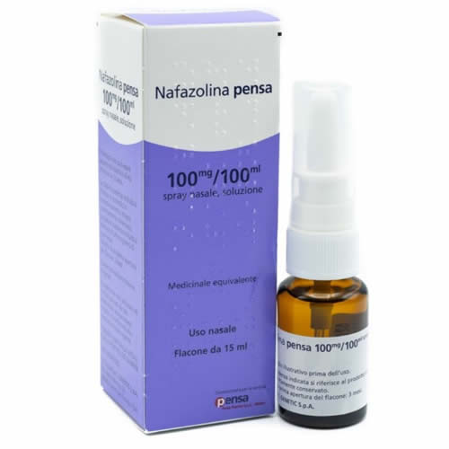 NAFAZOLINA PE 1 MG/ML SPRAY NASALE SOLUZIONE 1 FLACONE IN VETRO DA 15 ML
