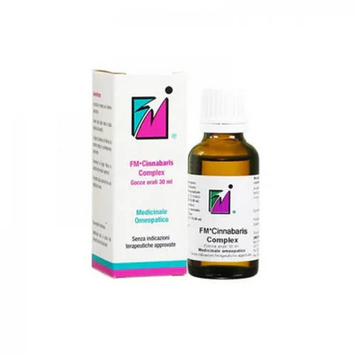 FM CINNABARIS COMPLEX GOCCE ORALI SOLUZIONE FLACONE IN VETRO CON CONTAGOCCE DA 30 ML - Farmaspeed