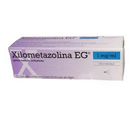 XILOMETAZOLINA EG 1 MG/ML SPRAY NASALE SOLUZIONE FLACONE IN PE DA 10 ML