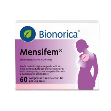 MENSIFEM COMPRESSE RIVESTITE CON FILM 60 COMPRESSE IN BLISTER PVC/PVDC/AL