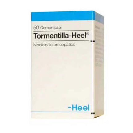 TORMENTILLA HEEL COMPRESSE 1 CONTENITORE PER COMPRESSE IN PP DA 50 COMPRESSE - Farmaspeed