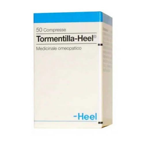 TORMENTILLA HEEL COMPRESSE 1 CONTENITORE PER COMPRESSE IN PP DA 50 COMPRESSE - Farmaspeed