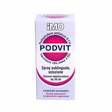 PODVIT SPRAY SUBLINGUALE SOLUZIONE 1 FLACONE NEBULIZZATORE IN VETRO DA 30 ML - Farmaspeed