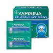 ASPIRINA INFLUENZA E NASO C 500 MG/30 MG GRANULATO PER SOLUZIONE ORALE 20 BUSTINE IN PAP/AL/PE