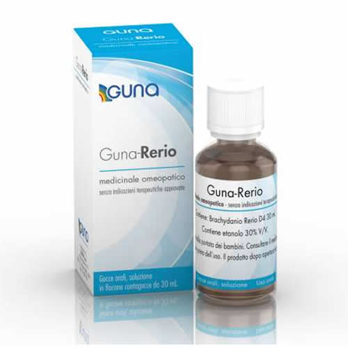 GUNA RERIO D4 ORAL DROPS SOLUTION 1 GLASS DROPPER BOTTLE 30 ML