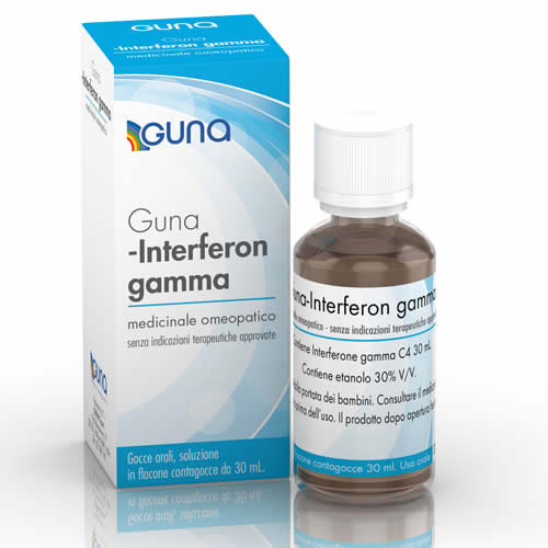 GUNA INTERFERON GAMMA C4 ORAL DROPS SOLUTION 1 30ML GLASS DROPPER BOTTLE