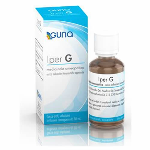 IPER G ORAL DROPS SOLUTION 1 GLASS DROPPER BOTTLE 30 ML