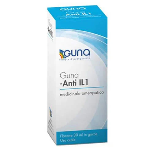 GUNA ANTI IL1 GOCCE ORALI SOLUZIONE 1 FLACONE CONTAGOCCE IN VETRO DA 30ML - Farmaspeed