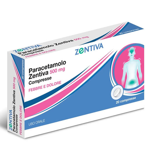 PARACETAMOL ZEN 500 MG TABLET 20 TABLETS IN PVC/AL BLISTER