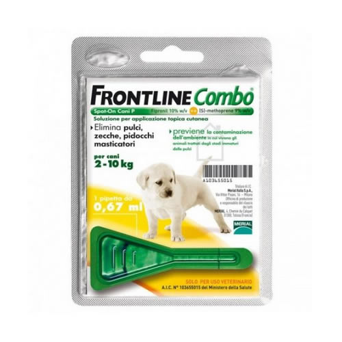 FRONTLINE COMBO*1PIP 2-10KG CA