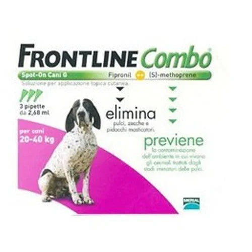 FRONTLINE COMBO*3PIP 20-40KG C - Farmaspeed