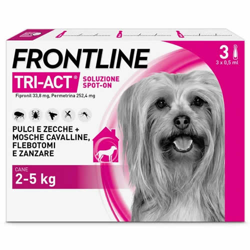 FRONTLINE TRI-ACT* 3 PIPPETTE 2-5KG