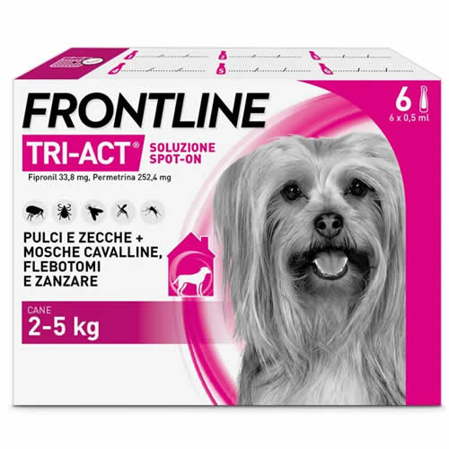 FRONTLINE TRI-ACT* 6 PIPPETTE 2-5KG