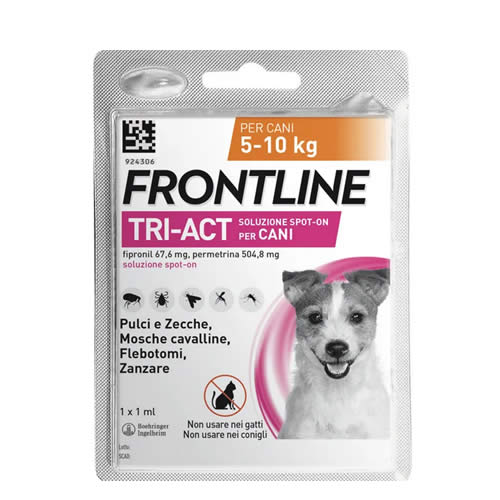 FRONTLINE TRI-ACT* 1 PIPPETTA 5-10KG
