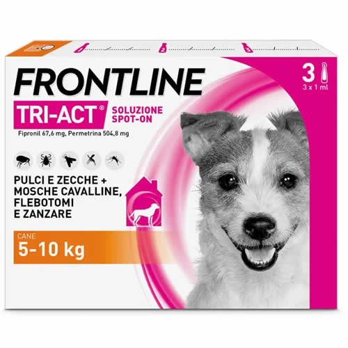 FRONTLINE TRI-ACT* 3 PIPPETTE 5-10KG