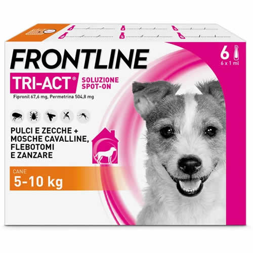 FRONTLINE TRI-ACT* 6 PIPPETTE  5-10KG
