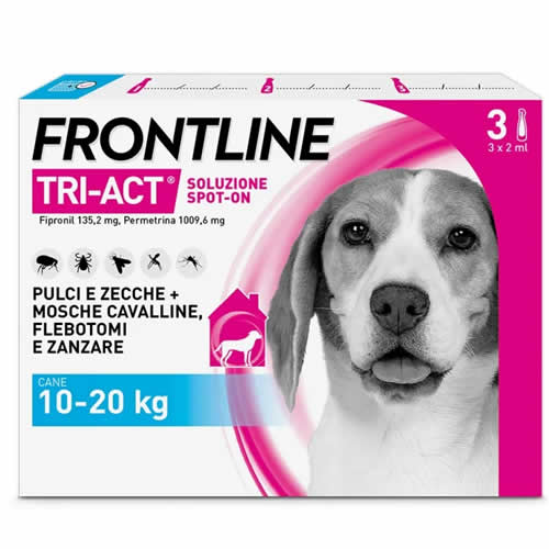 FRONTLINE TRI-ACT* 3 PIPPETTE 10-20KG