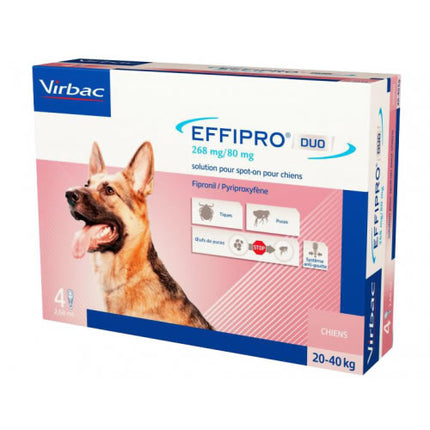 EFFIPRO DUO*4PIP 20-40KG CANI