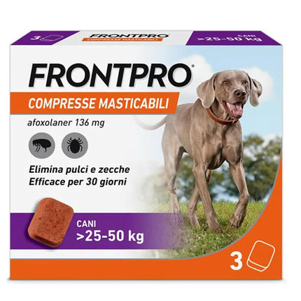 FRONT PRO CANI 25-50 KG 3 COMPRESSE MASTICABILI