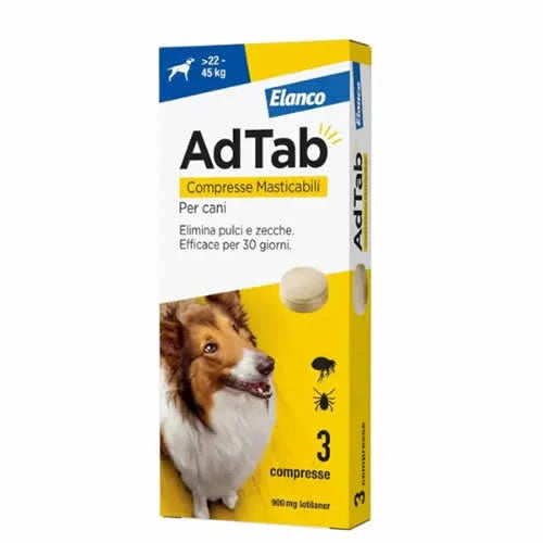 ADTAB*3CPR 900MG CANI 22-45KG - Farmaspeed