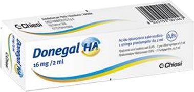 INTRA-ARTICULAR SYRINGE DONEGAL HA HYALURONIC ACID 16 MG/2 ML