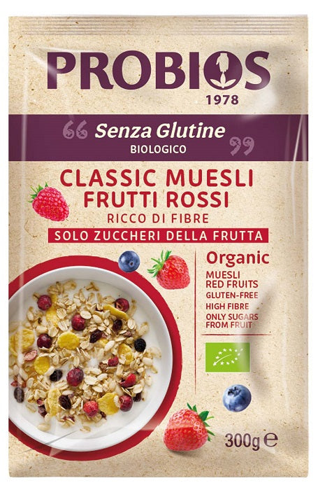Probios classic muesli frutti rossi 300 g