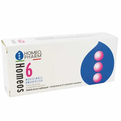 HOMEOS 6 12TUBI GL - Farmaspeed