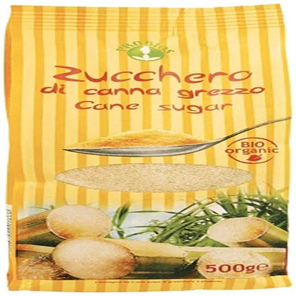 ZUCCHERO DI CANNA GREZZO 500 G - Farmaspeed