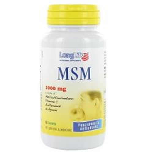 LONGLIFE MSM 1000 MG 60 TABLETS