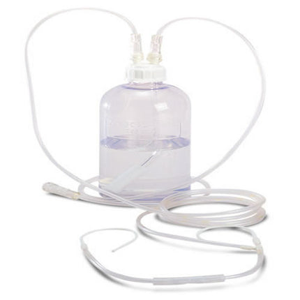 KIT COMPLETO PER OSSIGENOTERAPIA, GORGOGLIATORE CON OCCHIALI